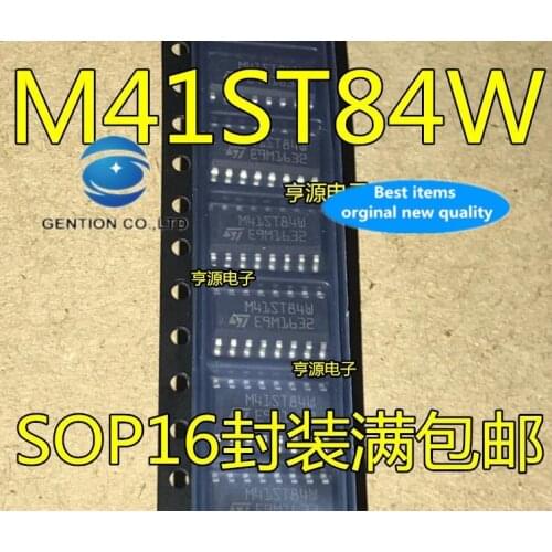 5PCS M41ST84W M41ST84WMQ6 SOP16 in stock 100% new and original