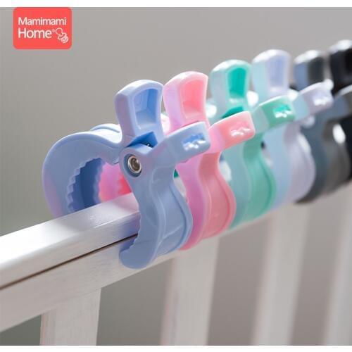 6pc Baby Blanket Clip For Play Gym Baby Car Seat Accessories Lamp Pram Stroller Peg Teether Toy Hook Cover ChildrenS Goods Toys