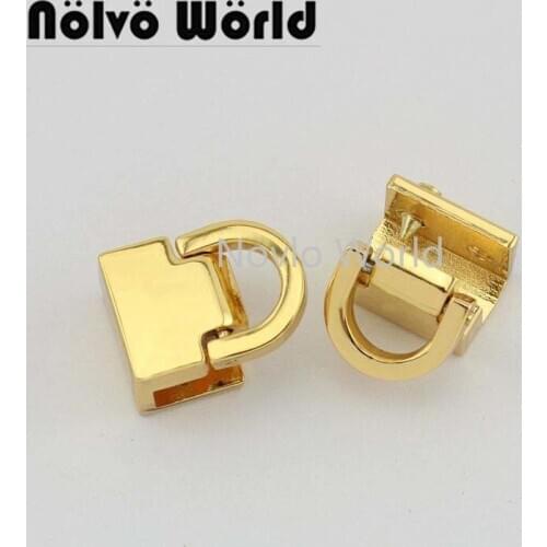 6 pieces, small quantity high-grade straps lateral connection ring handbag hook bags handbags hardware accessories