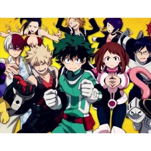 Anime My Hero Academia Character Deku & Katsuki & All Might & TODOROKI Tsuyu Cute Vinyl Figure Collection Model Toys