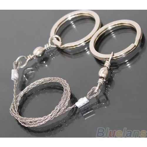 Emergency Survival Gear Steel Wire Saw Camping Hiking Hunting Climbing Gear