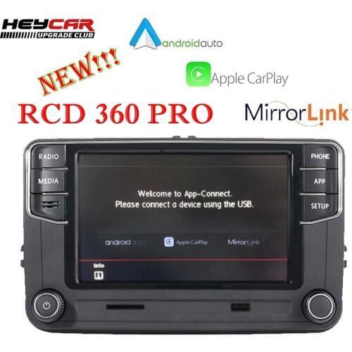 Android Auto Carplay RCD360 PRO NONAME RCD330P RCD340P 187B Radio For VW Tiguan Passat B6 B7 CC Golf 5 6 Jetta MK5 MK6 Polo 6R