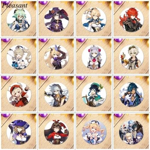 Genshin Impact Badge Brooch Gift Wholesale Customization