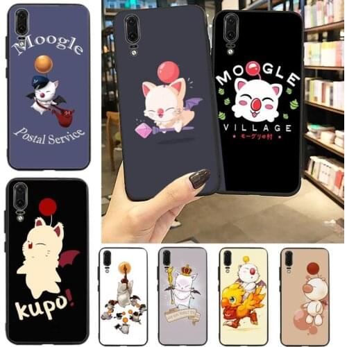 Final Fantasy Moogle verse Phone Case For Huawei P20 P30 P40 lite Pro P Smart 2019 Mate 10 20 Lite Pro Nova 5t