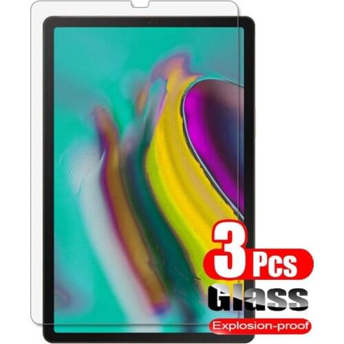 3Pcs Glass Film For Samsung Galaxy Tab S5e 10.5 T720 T725 SM-T720 SM-T725 Tempered Glass Screen Protector Scratch Proof