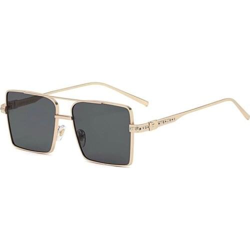 Men Brand Sunglasses Metal Frame Square Classic Male Ramble Sunglass Men Driving Sun glasses UV400 Shades gafas de sol hombre