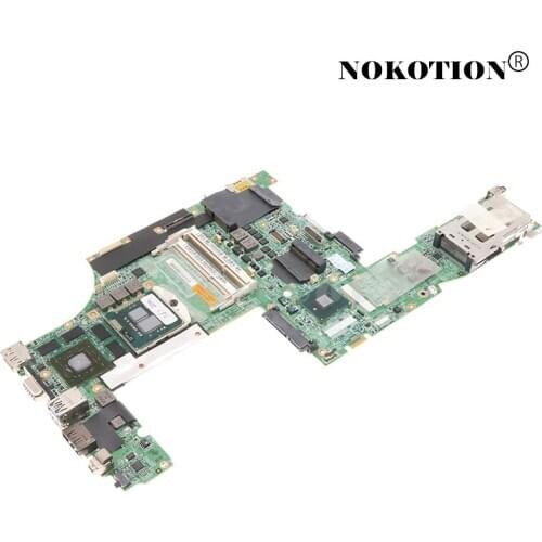 NOKOTION Laptop Motherboard For Lenovo ThinkPad W510 Mainboard 63Y1896 63Y1551 63Y2022 75Y4115 48.4CU14.0 QM57 Without Cpu