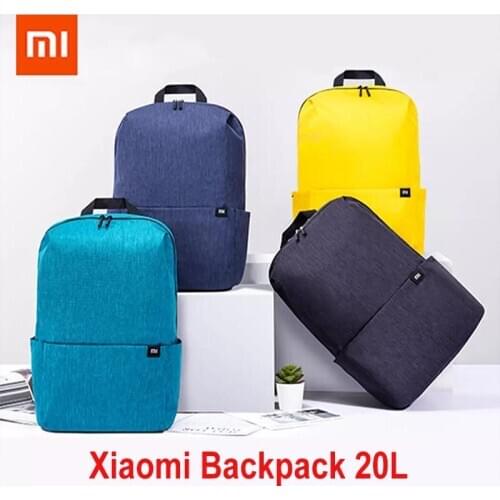 New Original Xiaomi 20L Backapack Waterproof Sports Bag Men And Women Travel Camping 285g Super Light Pockets Laptop Backpack