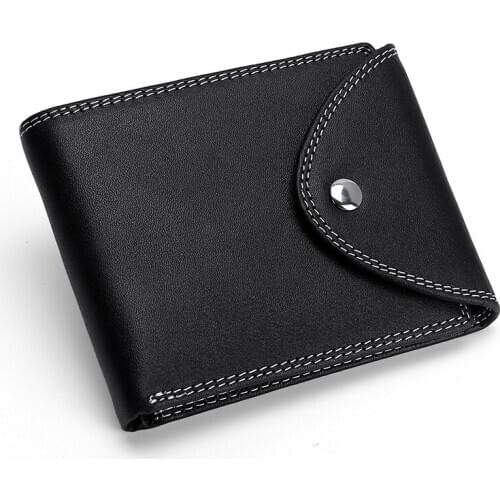 New business fashion leather mens wallet