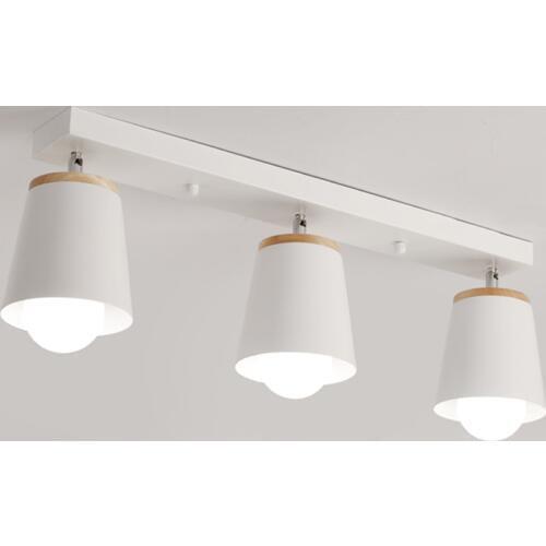 Simple and modern ceiling lamp adjustment direction creative LED bedroom lights corridor office study personality Nordic light