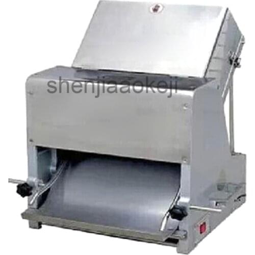 TR350 Stainless Steel Big Capacity Commercial Bread Slicer Cutting Bread machine 220v 120w 1pc Bakery equipment bread cutter