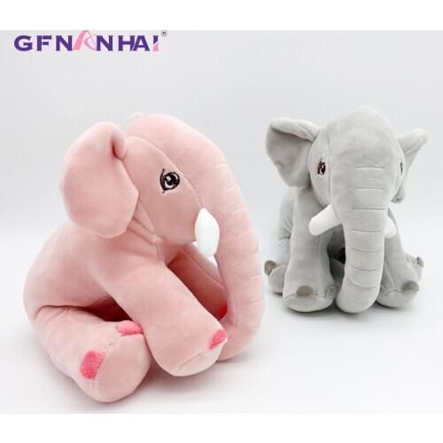 1pc 20CM kawaii Stuffed Down Cotton Plush Elephant Toys Cute Animal Elephant Dolls for Baby Kids Birthday Christmas Gifts