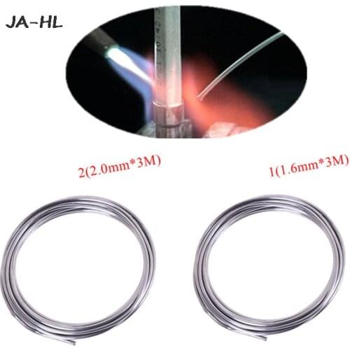 1PC New Copper Aluminum Cored Wire 3 Meters Low Temperature Aluminium Welding Rod Wire High Quality
