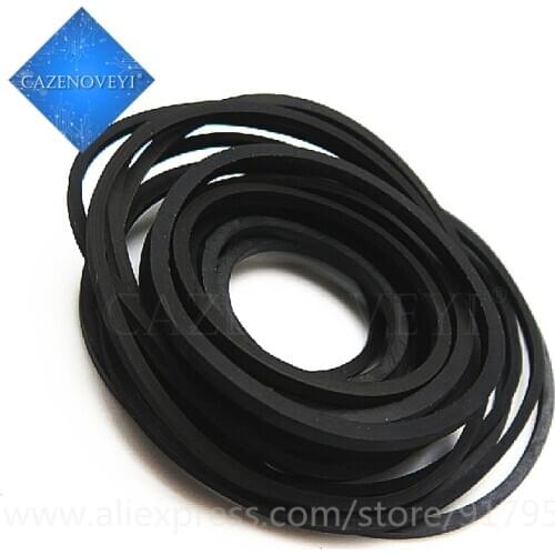 1pack Mix Cassette Tape Replacement Rubber CD DVD Cassette Tape Recorder Turntable Strap Belt For CD-ROM Video Machines 1*1mm