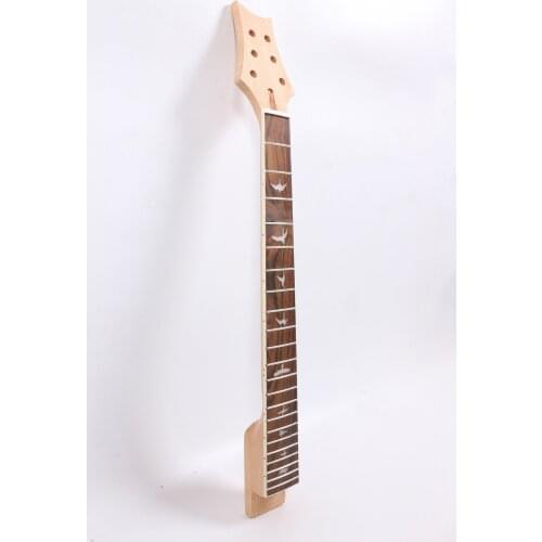 25.5 648 mm 24.75 inch 628mm 22 fret electric guitar neck unfinished mahogany make and rosewood fingerboard 24.75 inch