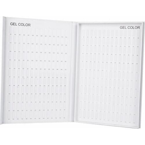 308 Color Nail Art Tips Display Book Chart Display Board Nail Polish Board Nail Art Tips Polish Uv Gel For Salon Nail Art Access