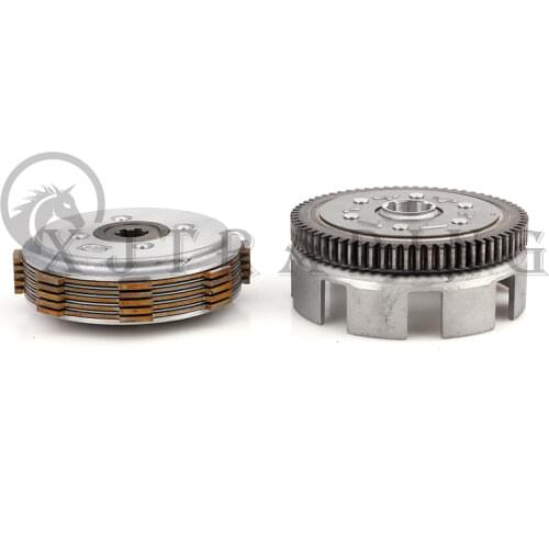 1PCS 5 Disc 67 Teeth Manual Clutch Assembly For YX YinXiang 140 150 160cc Horizontal Engines Dirt Pit Bike Monkey Bike Part