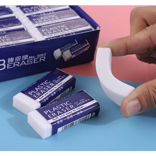 5pc Plasticity Rubber Eraser Wipe Highlight Kneaded for Art Pianting Design Sketch Drawing Plasticine Stationery School