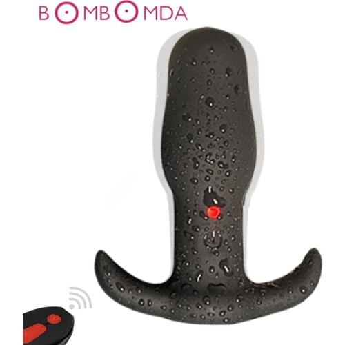 Anal Vibrator Wireless 10 Speed Silicone Butt Plug Prosate Massager Male Masturbator Gay Adult Anal Sex Toy for Women and Man