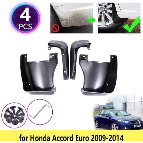 For Honda Accord Euro Acura TSX 2009 2010 2011 2012 2013 2014 Mudguards Mudflaps Fender Flap Splash Guards Protect Accessories