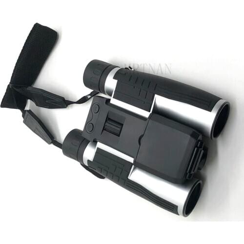 2021 HD Black Binoculars Telescope Full HD1080P Digital Camera 2.0" LCD 12x32 with Built-in Digital Camera