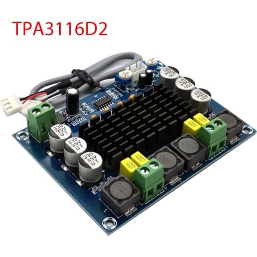 TPA3116D2 TPA3116 Dual-Channel Stereo High Power Digital Audio Power Amplifier Board 2*120 W Amplificador DIY