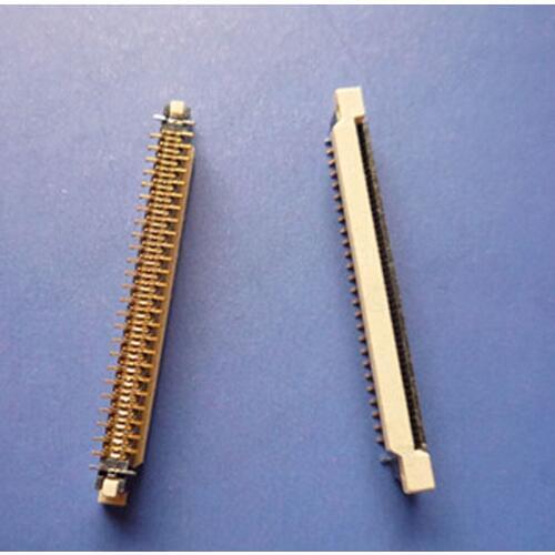 FFC Socket For Module 0.5 Spacing 50 Cross Pin Vertical fpc LCD Screen Connectors