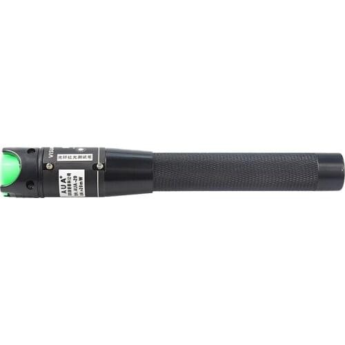 FTTH 20MWcomprobador de fibra óptica tipo de rotulador rojo láser óptico fiberLight 10KM Localizador Visual de fallos Cable ópt