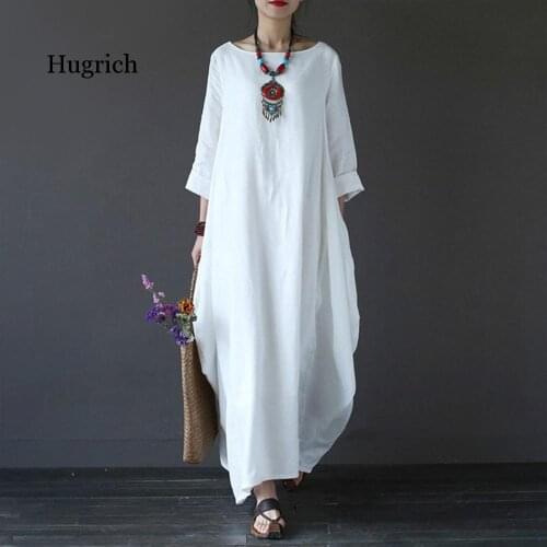 Hugrich Linen Summer Dresses