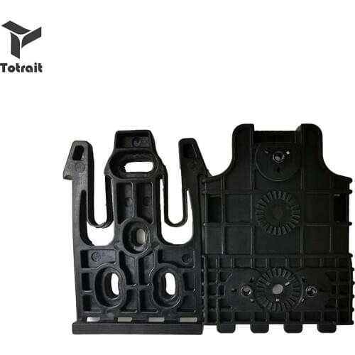 TOtrait Safa Molle Locking System Tactical Holster Lock Fork Quick Locking System Kit Black Holster Accessories for gun case