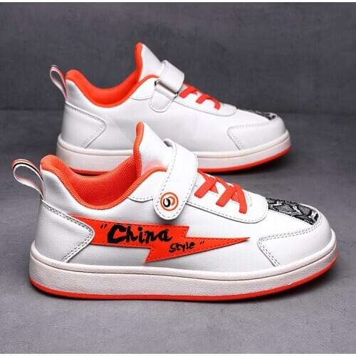 Fashion Sport Kids Sneaker Boy Casual Shoes For Children Sneaker Baby Pu Leather Flat Anti-slippery Shoes Stenis Infantil Menino