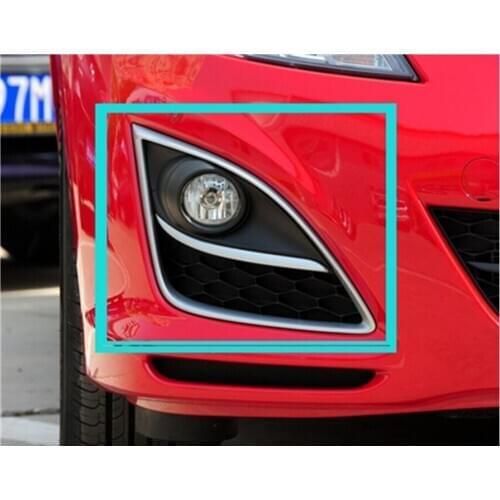 Car body front bumper grille fog lamp cover for Mazda 6 sport 2012 to 2015 coupe