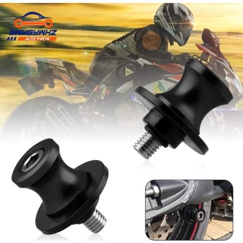 M6 Motorcycle Swing Arm Sliders Spools CNC Swingarm Arm Stand Screw For Motorcycle Accessories