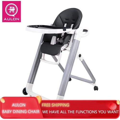 Free shipping AULON baby dining chair child multifunctional baby dining chair portable folding dining table chair home