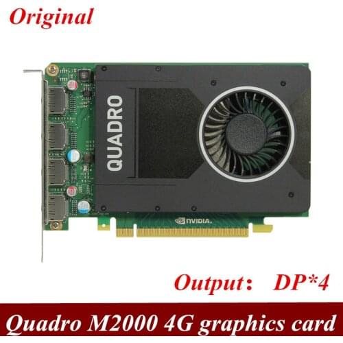 Original Leadtek Quadro M2000 graphics card Nvidia GDDR5 4G professional graphics multi-screen GPU Video Card 1pcs