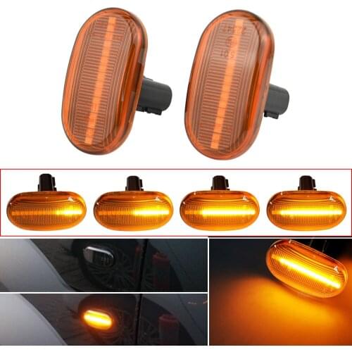 Sequential Indicator For Suzuki Jimny JB64W Sierra JB74W JB23W Lapin Carry Truck LED Dynamic Turn Signal Side Marker Light