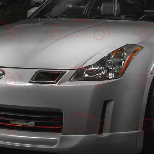 Applicable to Nissan z33 350z carbon fiber tuyere dedicated front bar around the wind guide car body kit auto parts