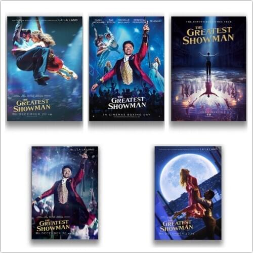 The Greatest Showman White Coated Paper Prints painting Home Decoration Livingroom Bedroom Bar Home wall Art