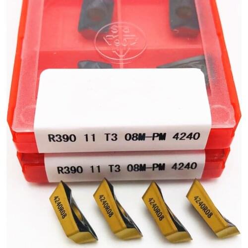 R390 11T308 PM 4240 Carbide inserts for lathe metal cutting tools for indexable cutting tools Turning Insert