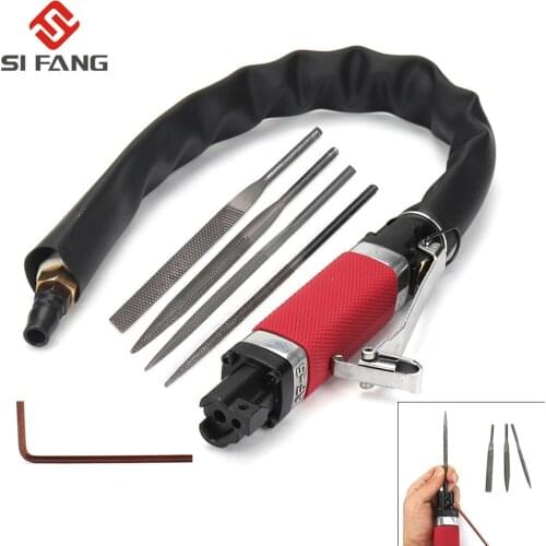 1/4" Air File Air Body Saw File Pneumatic Grinding Tool Reciprocating Machine 7000rpm