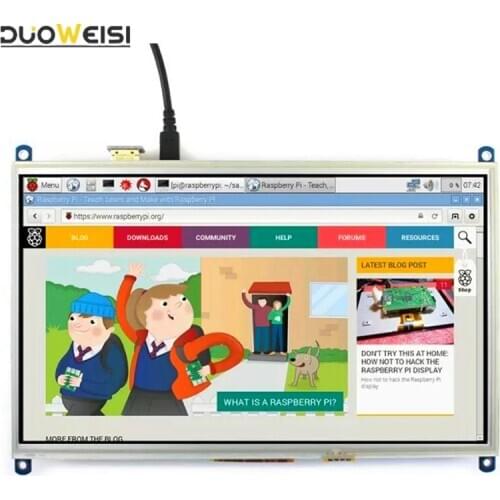 10.1inch raspberry pi 3 touch screen dispaly 10.1inch HDMI LCD (B) (with case), 1280*800, IPS