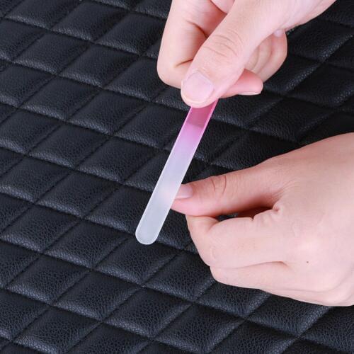 3pcs/set Crystal Glass Nail File Buffer Sanding Polishing Manicure Nail Files Manicure Pedicure Scrub Nail Arts Tools