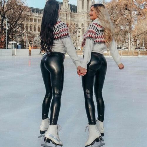 Anna & Joyce Women's Leather Leggings