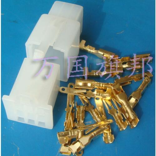 Free Delivery. 2.8 MM connectors male female terminal connector a 9 hole nine: male, female head + male female terminals