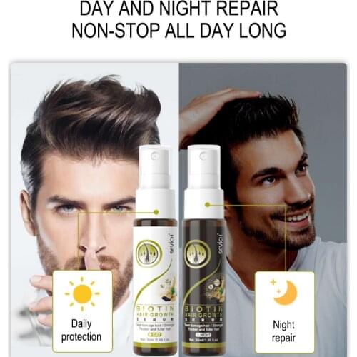 Sevich 2PCS/SET Ginger Hair Growth Spray Fast Grow Hair Oil hair loss Treatment Thinning Hair Products Hair Care for Men Women