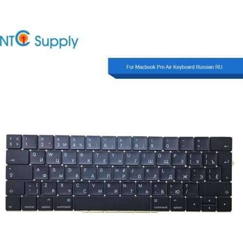 NTC Supply Brand new keyboard RU Russian For Macbook Pro Air A1706 A1707 A1708 A1932 A1989 A1990 A2159 A2141 Keyboard RU Russian