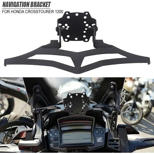 Navigation Plate Bracket Motorcycle Accessories FOR HONDA CROSSTOURER 1200 2016 Stand Holder Phone Mobile Phone