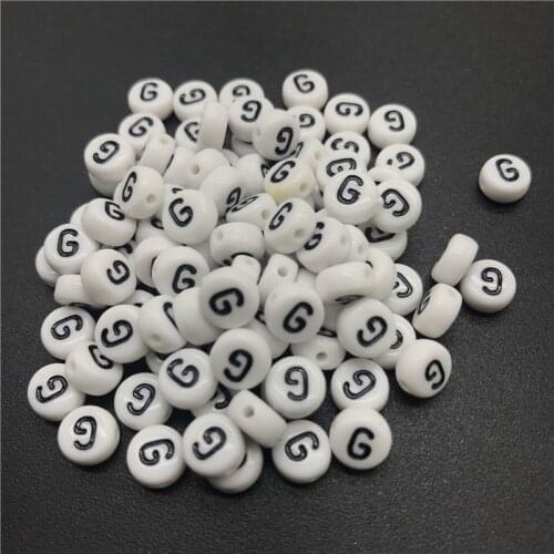 LXBENING Beads With Letters