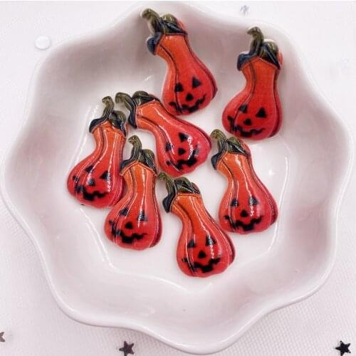 Resin Squash Flatback Cabochon Stone Figurines Appliques Home Decor Crafts 20pcs DIY Christmas Scrapbook OH593