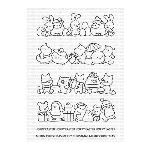Happy holidays Transparent Clear Silicone Rubber Stamp Seal DIY Scrapbooking photo Album A0771